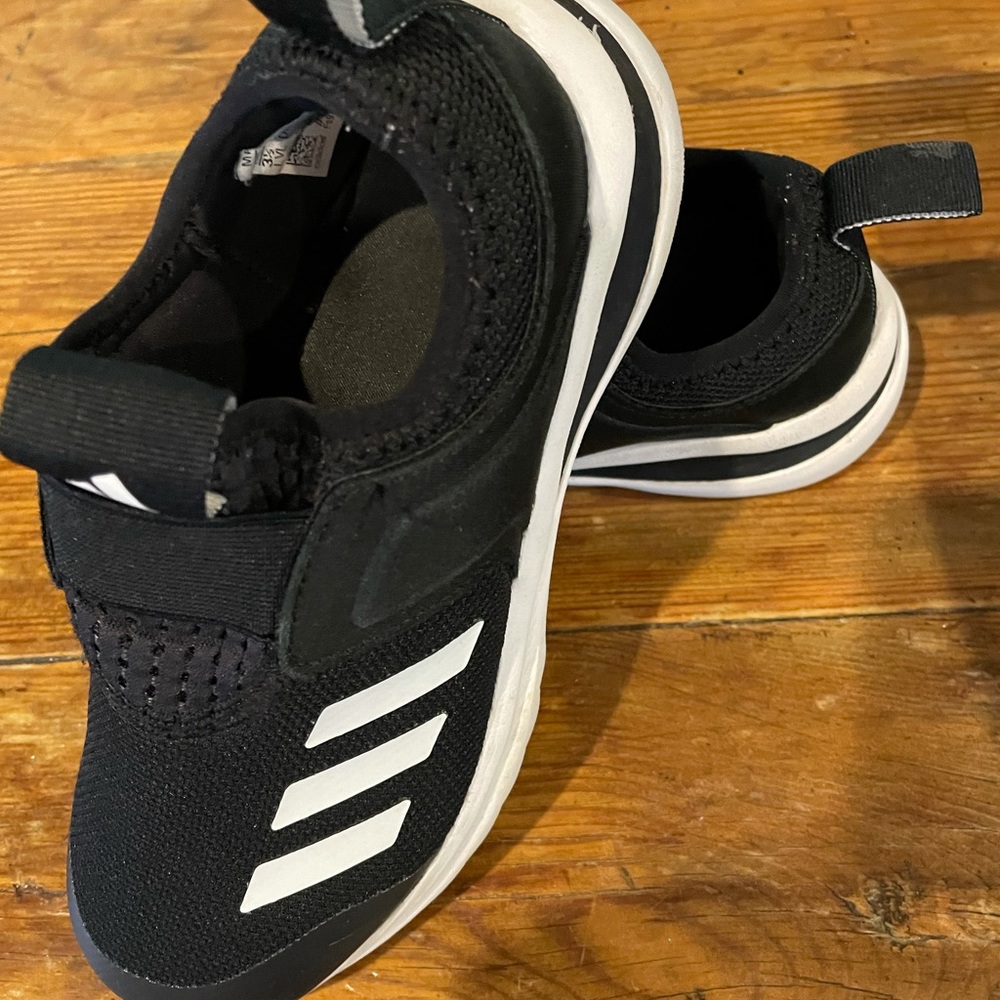 Girls adidas shoes.